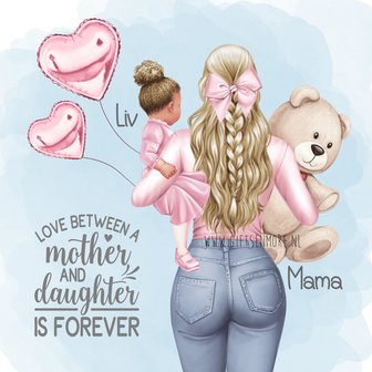 Digitaal ontwerp mama the love between